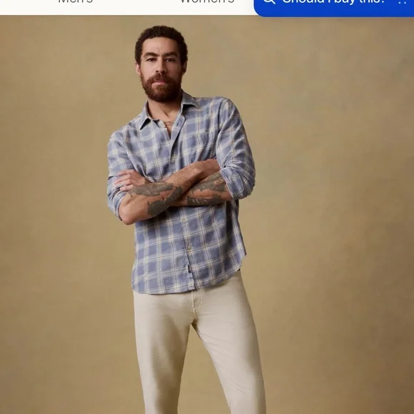 Men's Stretch Terry 5-Pocket Pant - Stone